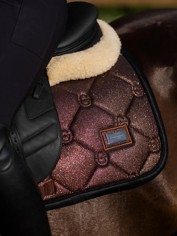 Mahogany Glimmer saddle pad - Equestrian Stockholm