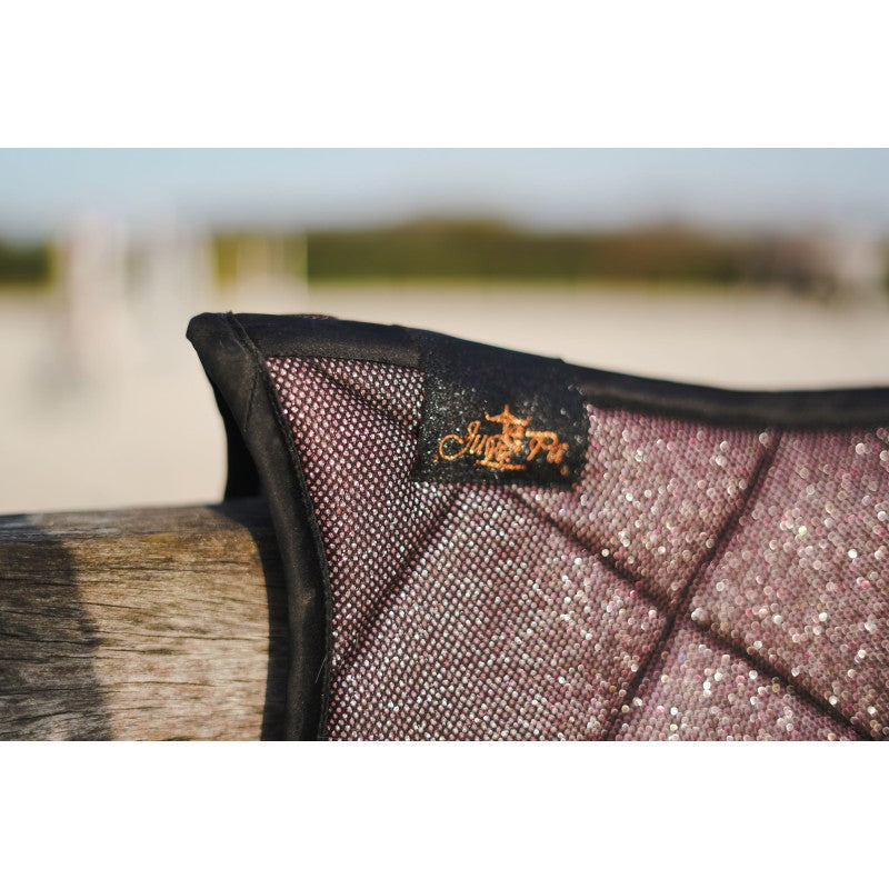 Tapis de selle Glitter Rose - Ju &amp; Pa