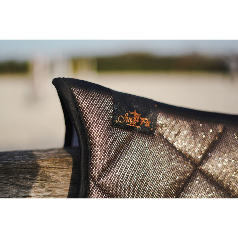 Tapis de selle Glitter Dore - Ju &amp; Pa