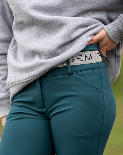 Pantalon Max coloris Paon - GEM