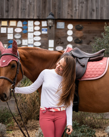 Pantalon John Knee Grip Rose Baroque - GEM