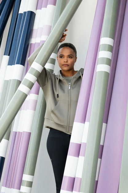 Sweat zippé à capuche 7281 Athleisure SS2025 - Pikeur