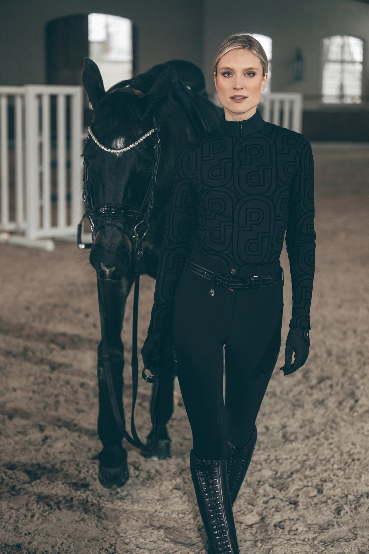 Haut manches longues fermeture eclair Zip Print Shirt - Pikeur