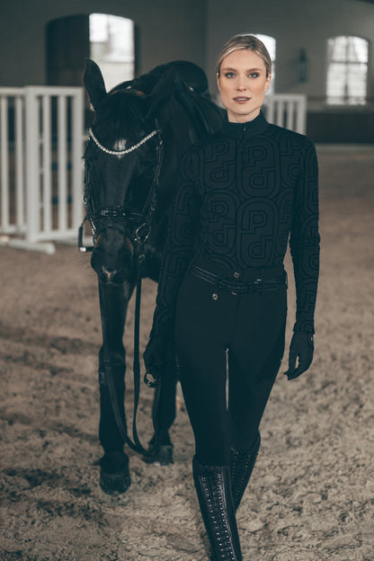 Haut manches longues fermeture eclair Zip Print Shirt - Pikeur