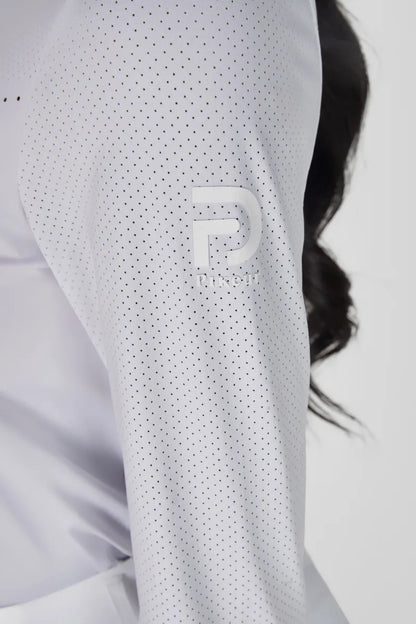 Polo de concours manches longues Lasercut 1232 - PIKEUR