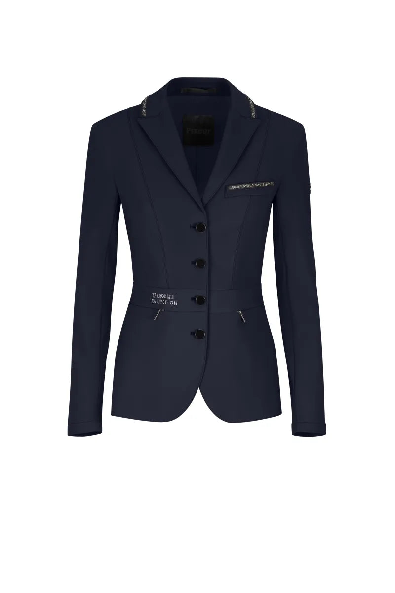 Veste De Compétition équestre Pikeur Noire, Taille 36/6, Allemagne, Excellent état