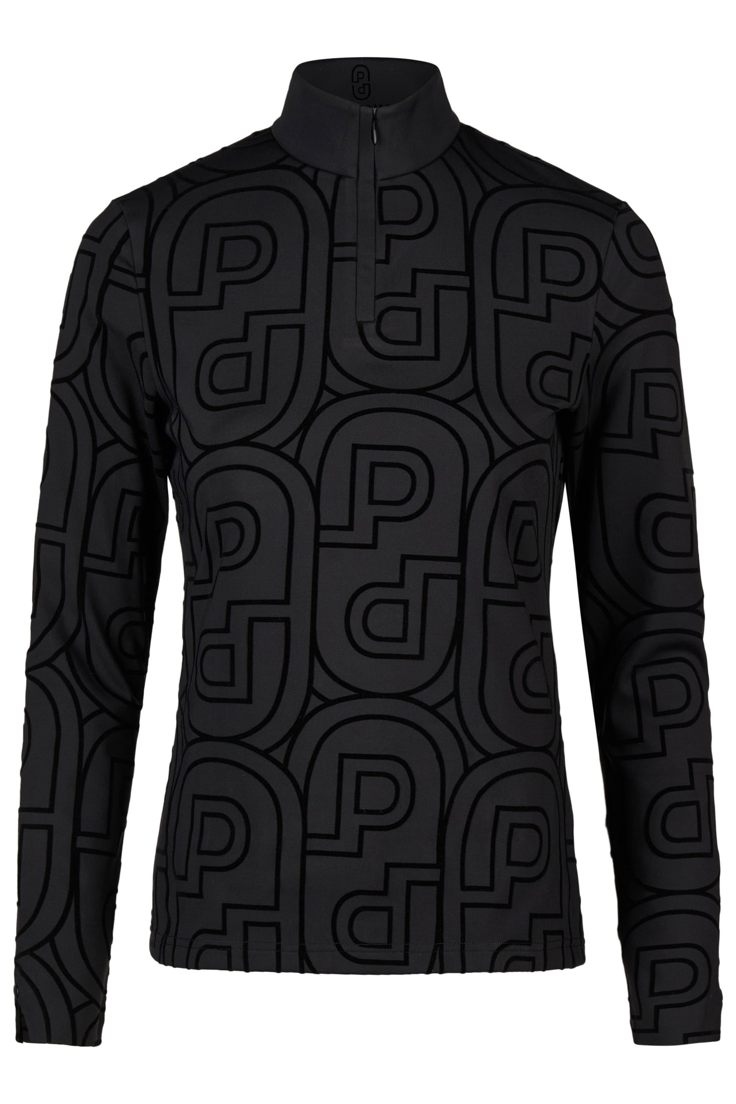 Polo manches longues Zip Print Shirt - Pikeur