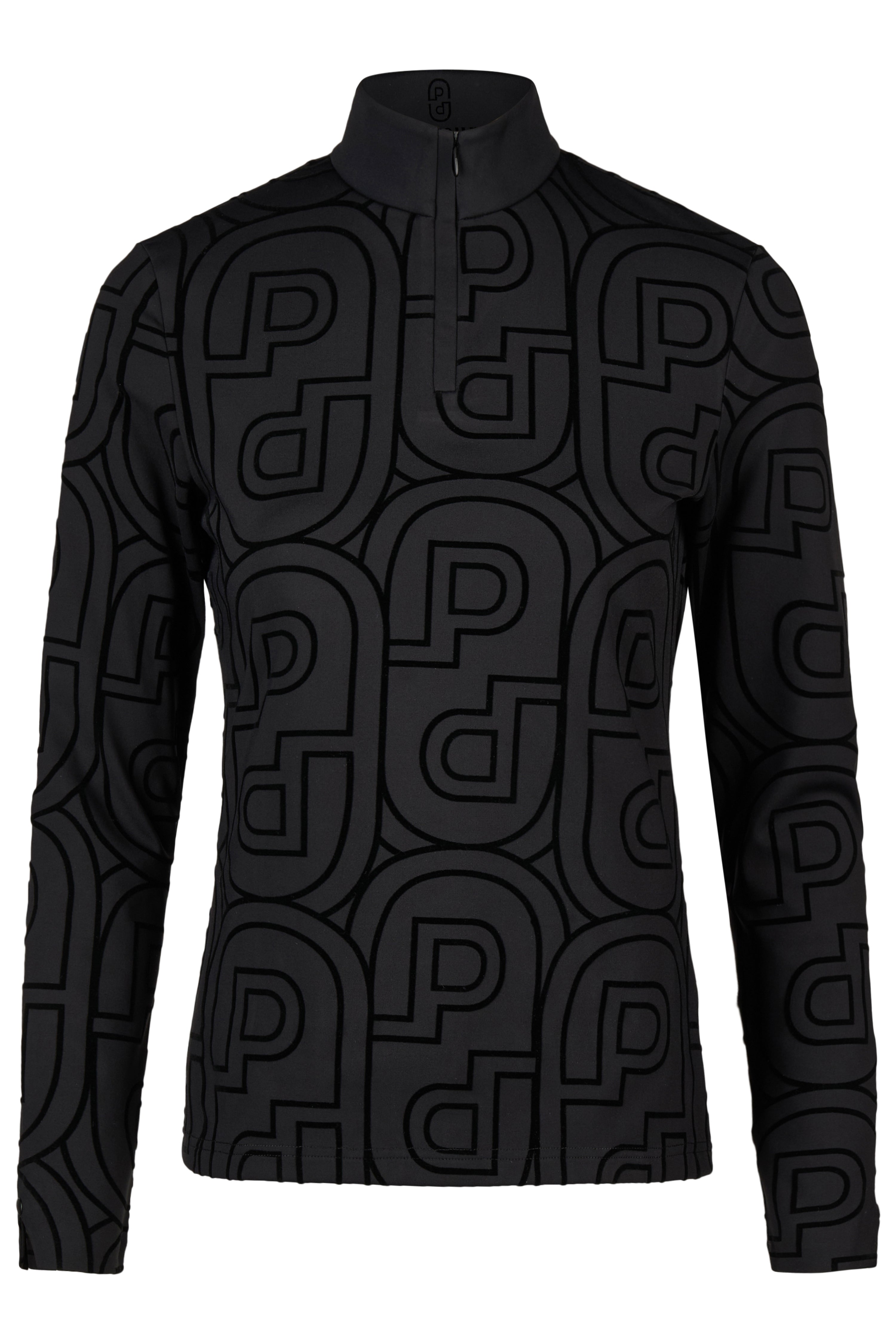 Polo manches longues Zip Print Shirt - Pikeur