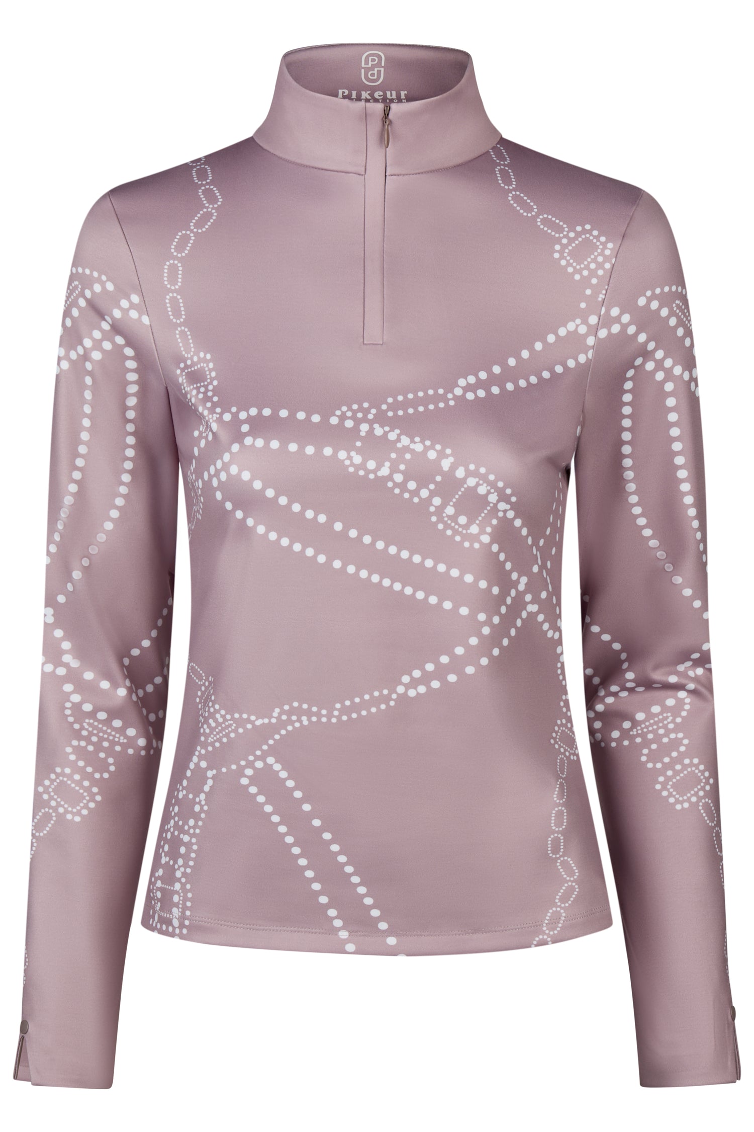 Polo manches longues Zip Print Shirt - Pikeur