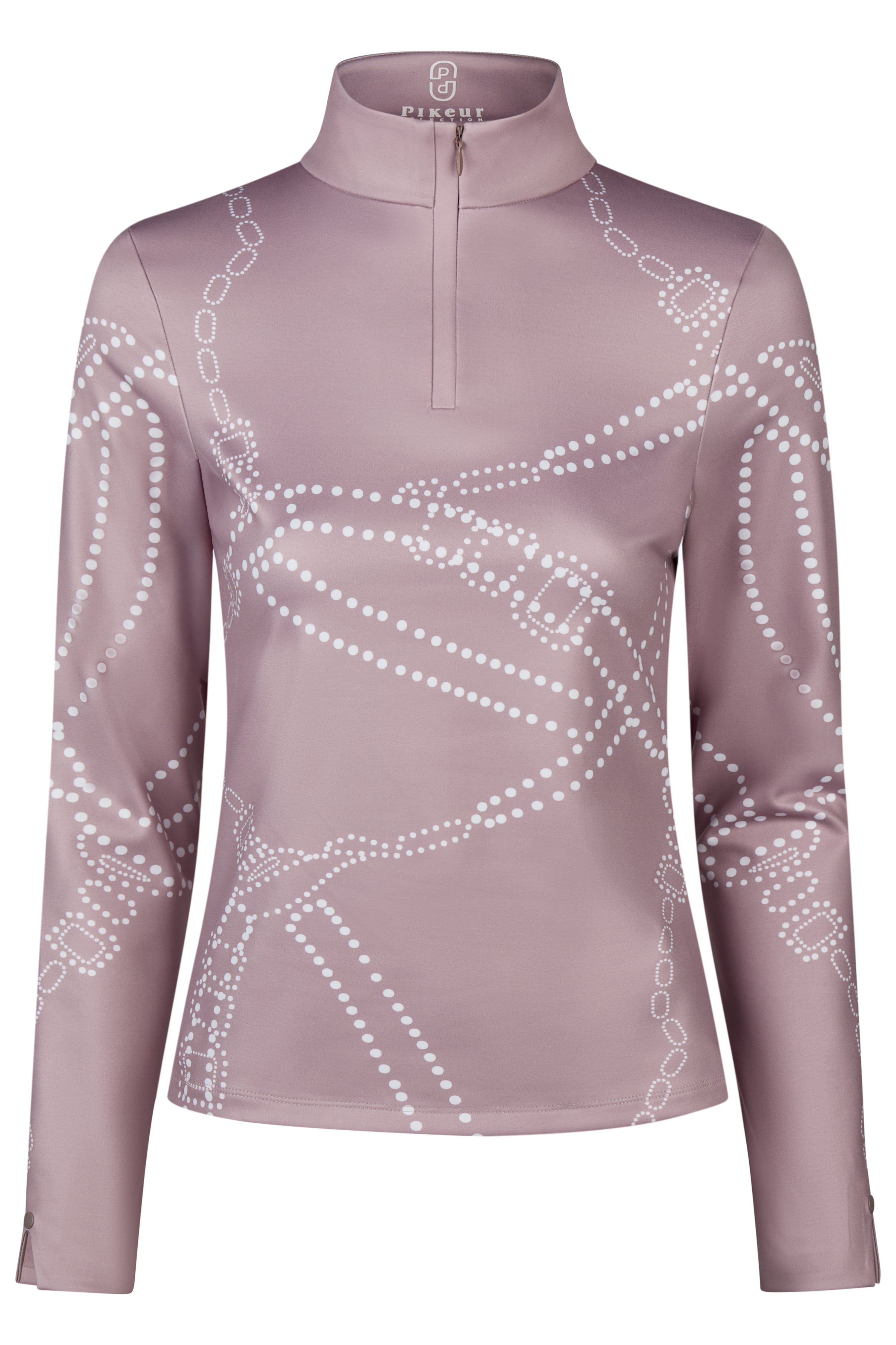 Polo manches longues Zip Print Shirt - Pikeur