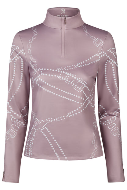 Polo manches longues Zip Print Shirt - Pikeur