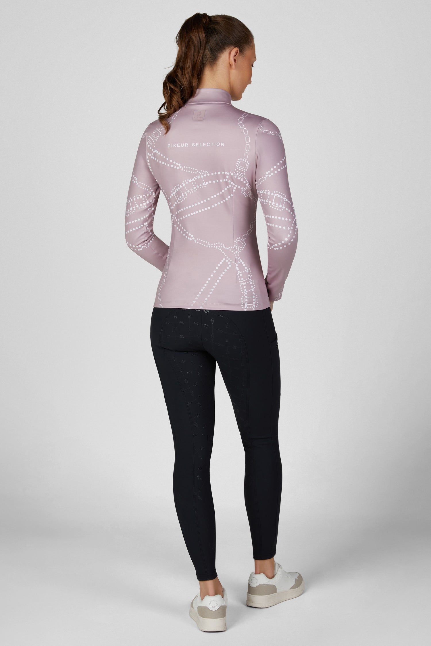 Polo manches longues Zip Print Shirt - Pikeur