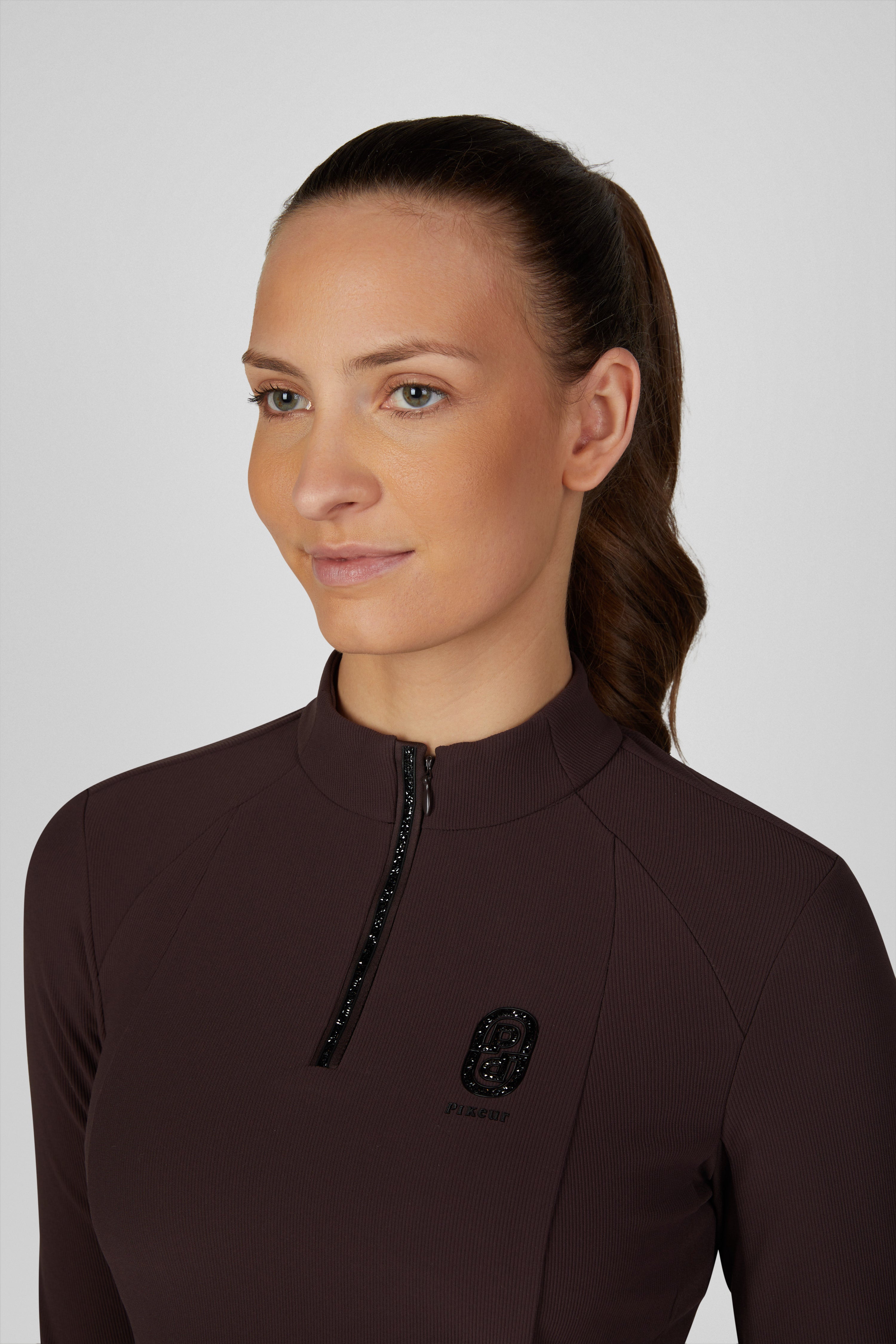 Polo manches longues Zip Rip Shirt - Pikeur