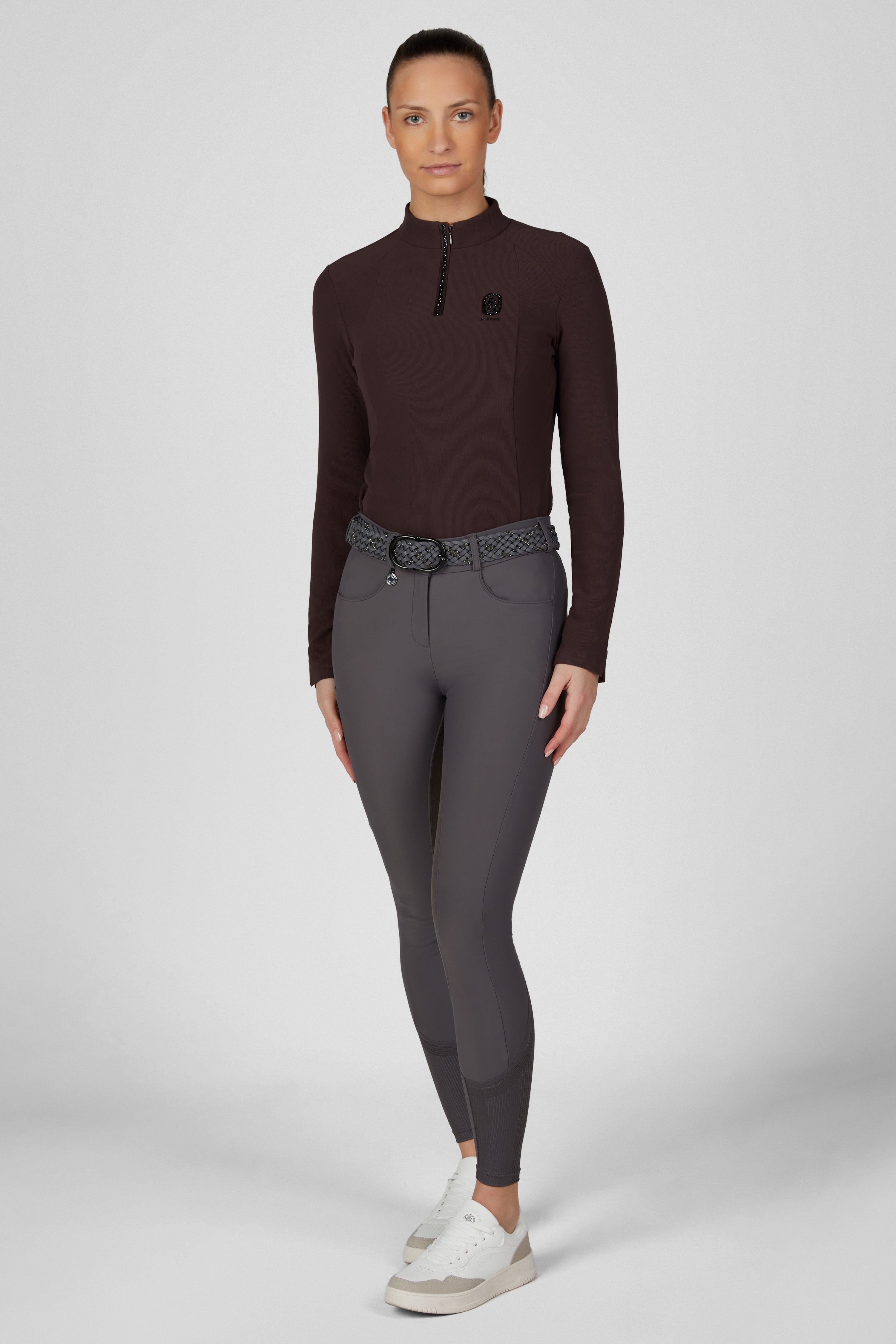 Polo manches longues Zip Rip Shirt - Pikeur