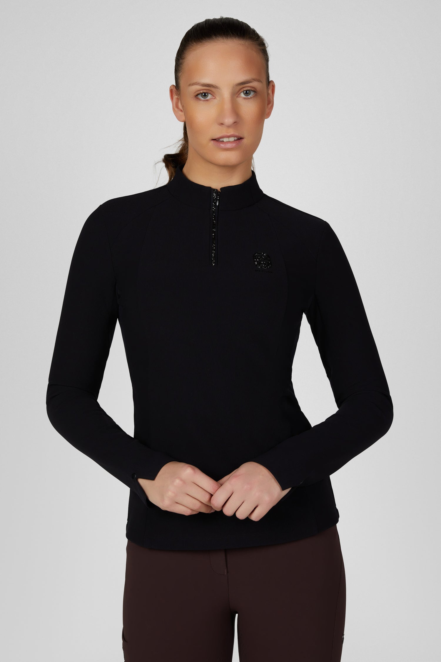 Polo manches longues Zip Rip Shirt - Pikeur