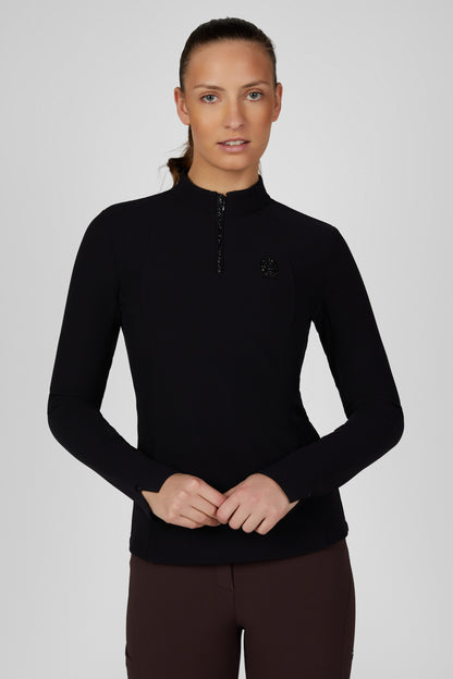 Polo manches longues Zip Rip Shirt - Pikeur