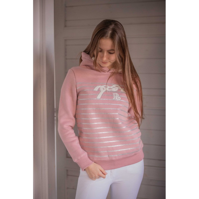 Sweat à capuche Ikona Rose - PENELOPE COLLECTION