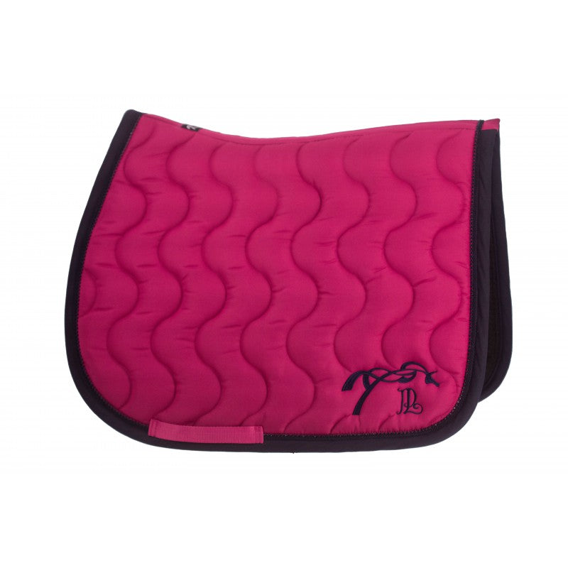 Tapis de selle Diamant Fuchsia et Marine - PENELOPE COLLECTION
