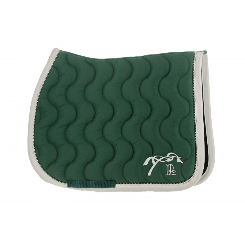 Tapis de selle Diamant Vert foncé - PENELOPE COLLECTION