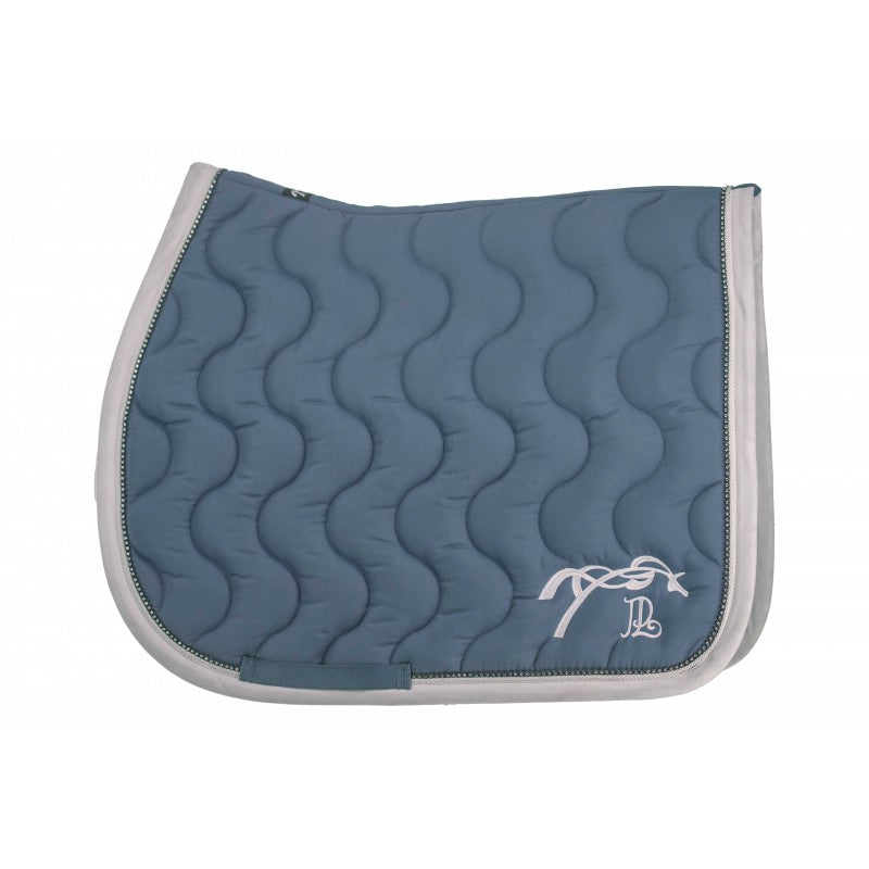 Tapis de selle Diamant Bleu gris - PENELOPE COLLECTION