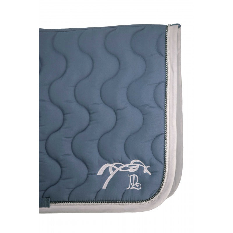 Tapis de selle Diamant Bleu gris - PENELOPE COLLECTION