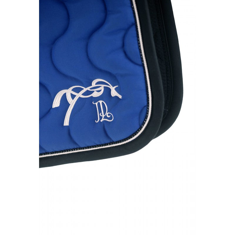 Tapis de selle Diamant Bleu roi et noir - PENELOPE COLLECTION
