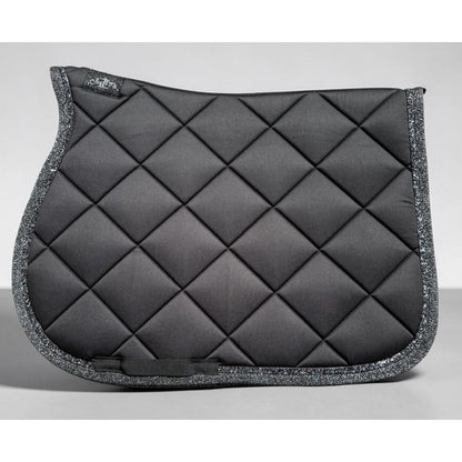 Tapis de selle bord lurex Noir - JU&amp;PA