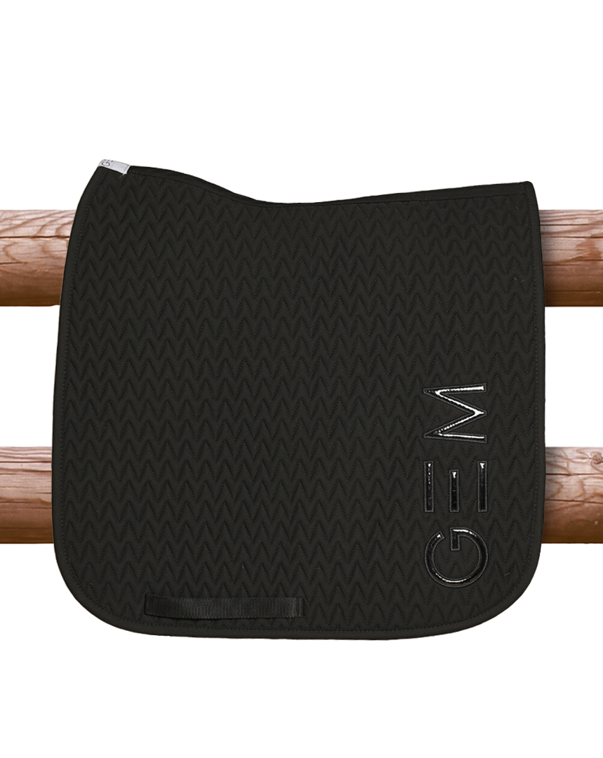 Tapis de de selle Ten DRESSAGE Noir- GEM