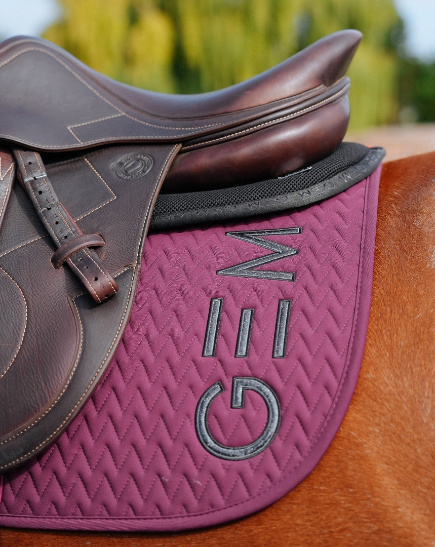 Tapis de selle TEN MIXTE Raisin - GEM