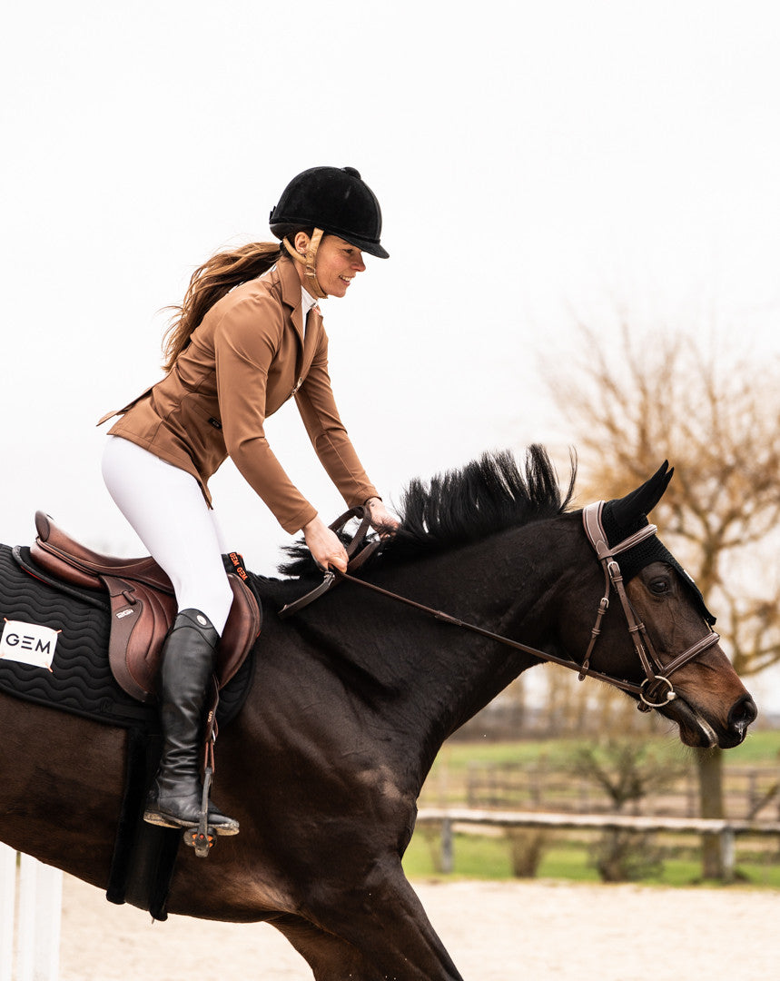 Veste de concours Jinger café - GEM